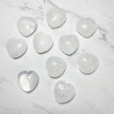 Close up of heart shaped crystals and stones by indigenous artist 3