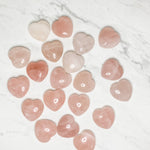 Close up of heart shaped crystals and stones by indigenous artist 7
