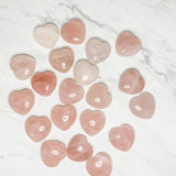 Close up of heart shaped crystals and stones by indigenous artist 7