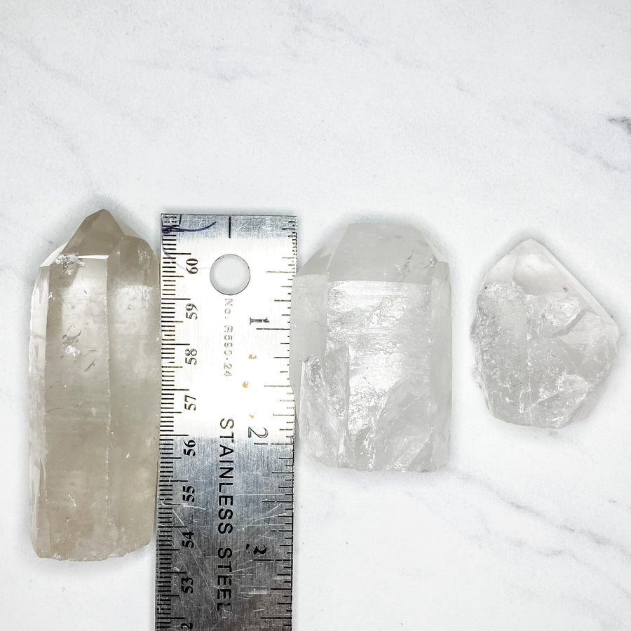 Close up of quartz points by indigenous artist 2