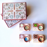 Close up of Sequoia soap gift sets by indigenous artist 2