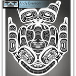 Native fine art print called Whale House by indigenous artist Andy Everson