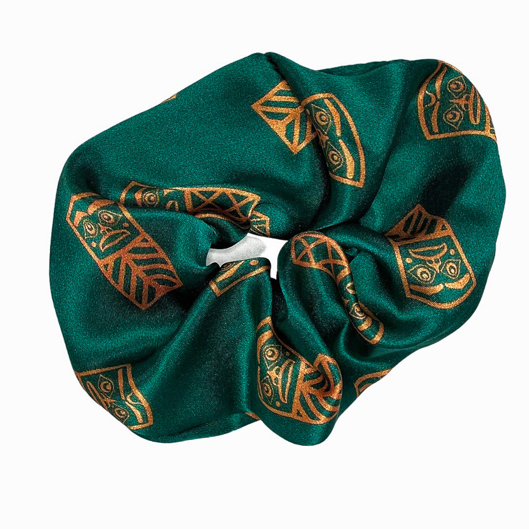 womens scrunchies created by indigenous artist in multi colors 2