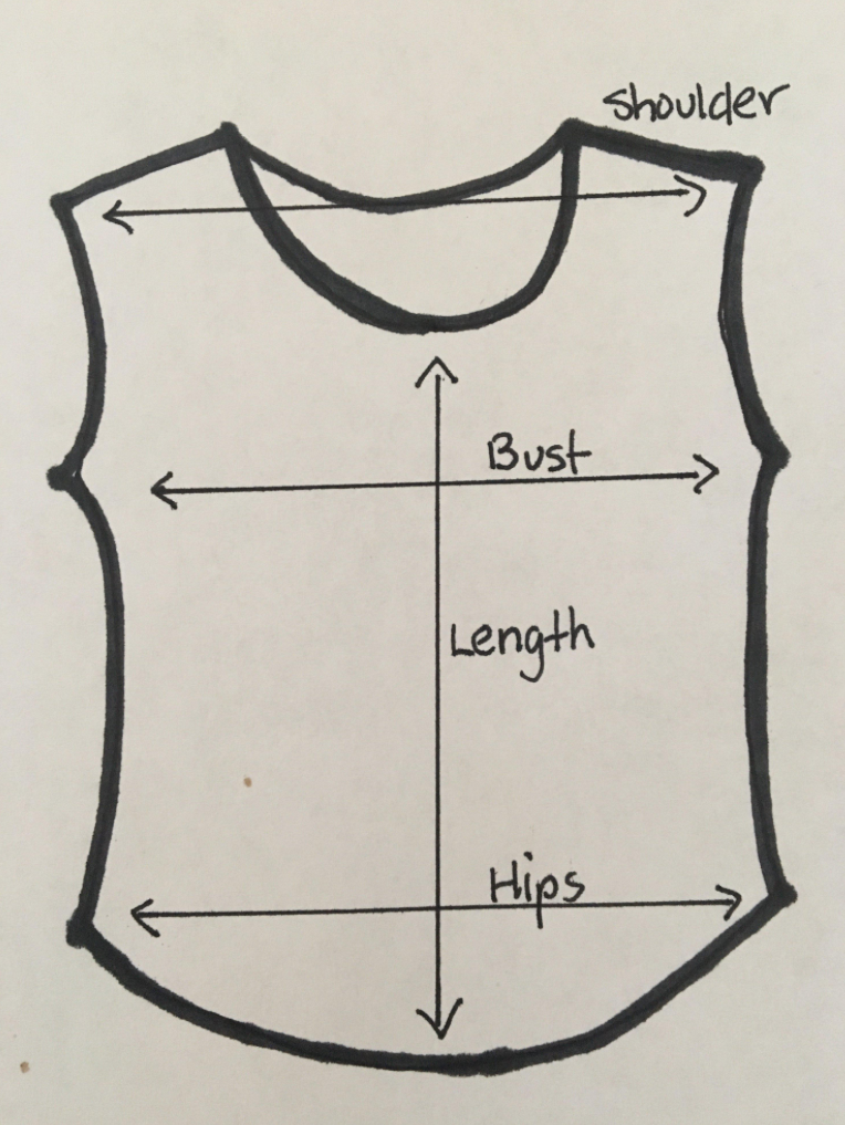 womens top created by indigenous artist called idle no more size chart