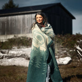 Mystic Veil Wool Blanket