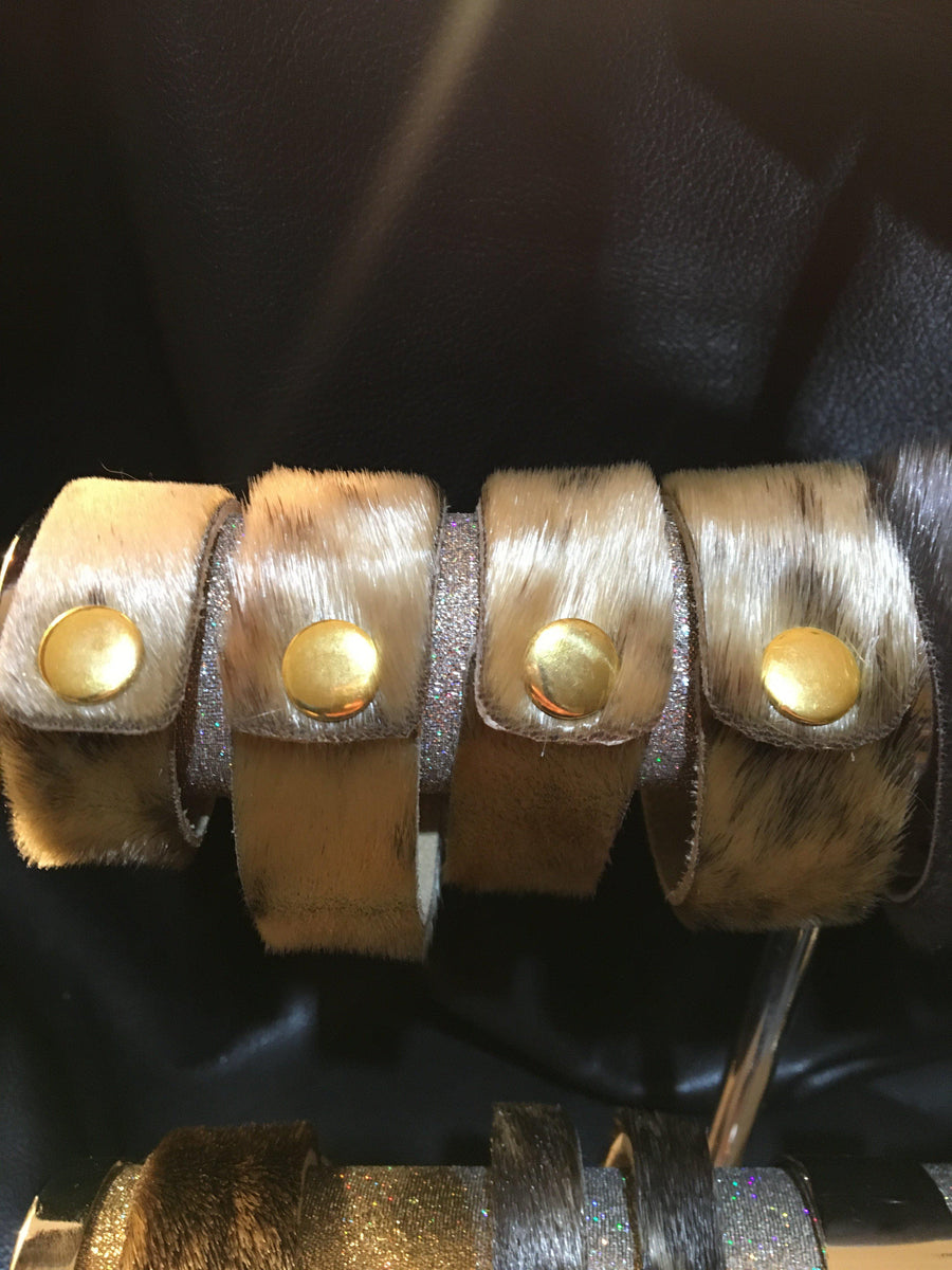 Close up of seal fur cuffs by indigenous artist 8