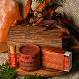 Daily Ritual Set – Bliss: Earl Grey MediciTeas tin, Bliss roll-on and Hummingbird Sunkissed Citrus botanical soap
