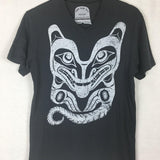 Mens/Unisex Bamboo Tshirt - Wolf