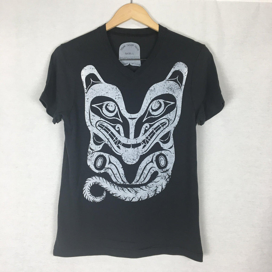 Mens/Unisex Bamboo Tshirt - Wolf