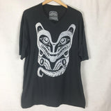 Mens/Unisex Bamboo Tshirt - Wolf